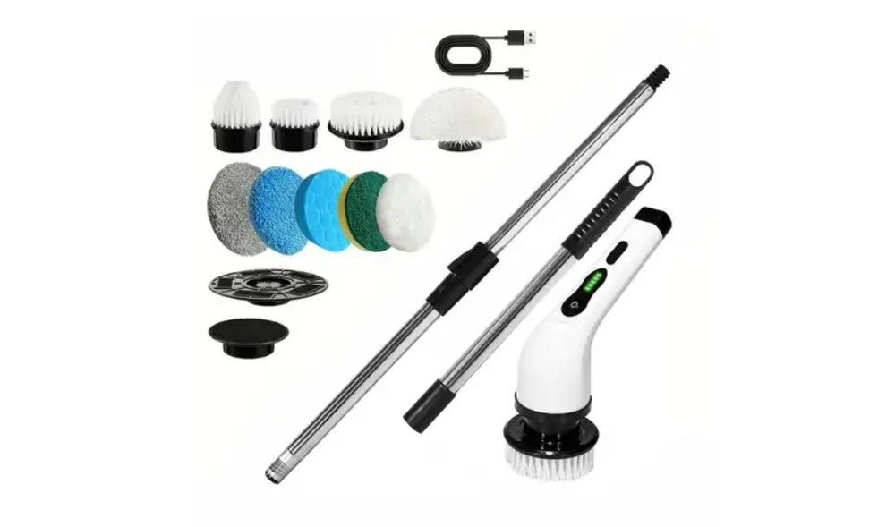 Cordless Electric Spin Scrubber Cleaning Brush_0