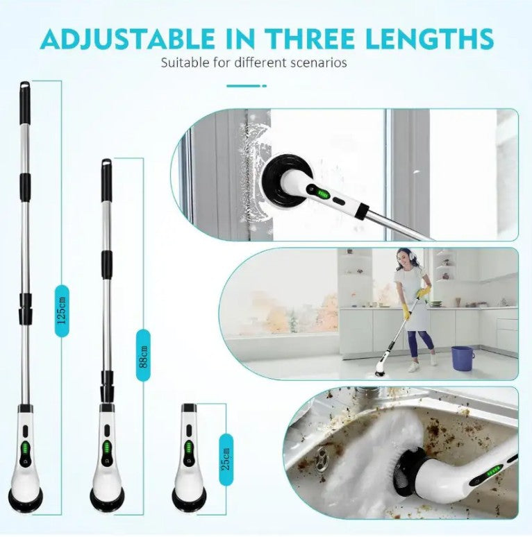 Cordless Electric Spin Scrubber Cleaning Brush_1