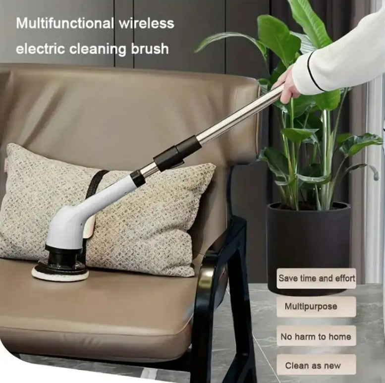 Cordless Electric Spin Scrubber Cleaning Brush_2