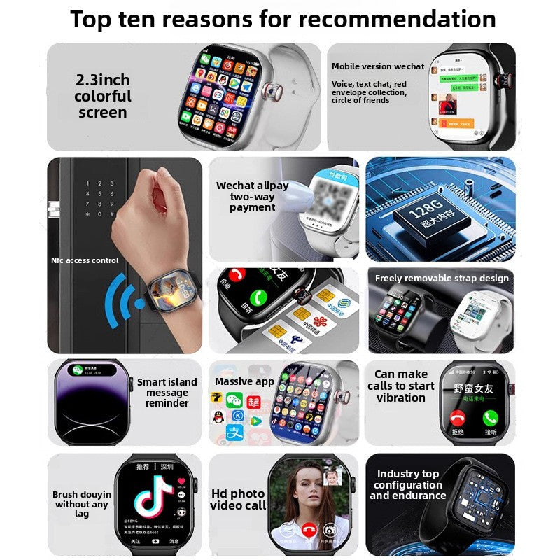 AlluraMart Smart Phone Watch